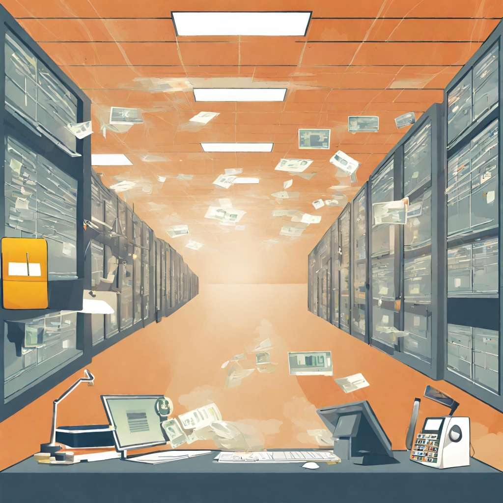 A stack of medical bills and invoices representing the financial challenges of out-of-network billing