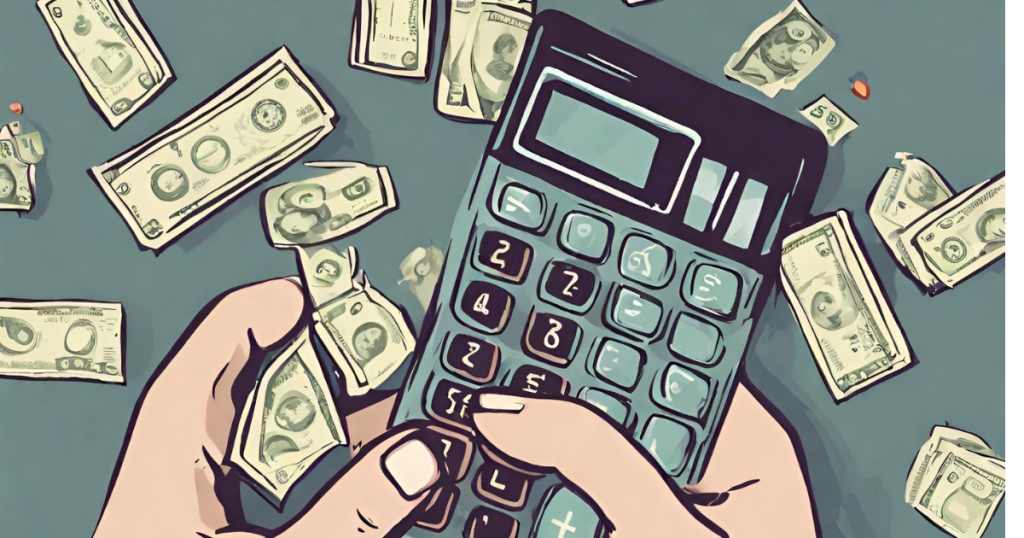 Representing Protection from Unexpected and High Medical Costs Hands Holding Money Representing Protection from High Costs