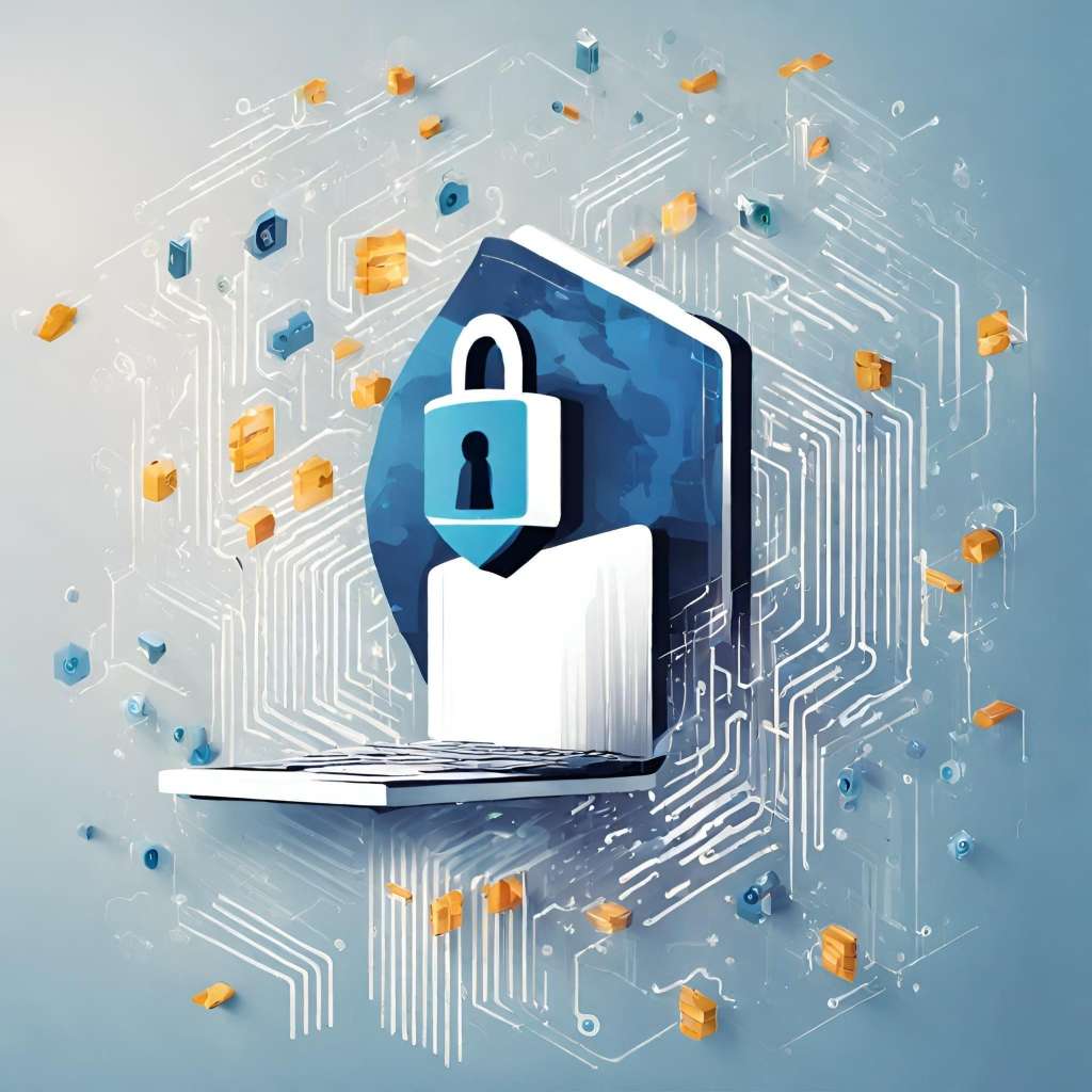 small icon representing data privacy in maintaining compliance small icon representing data privacy in maintaining compliance