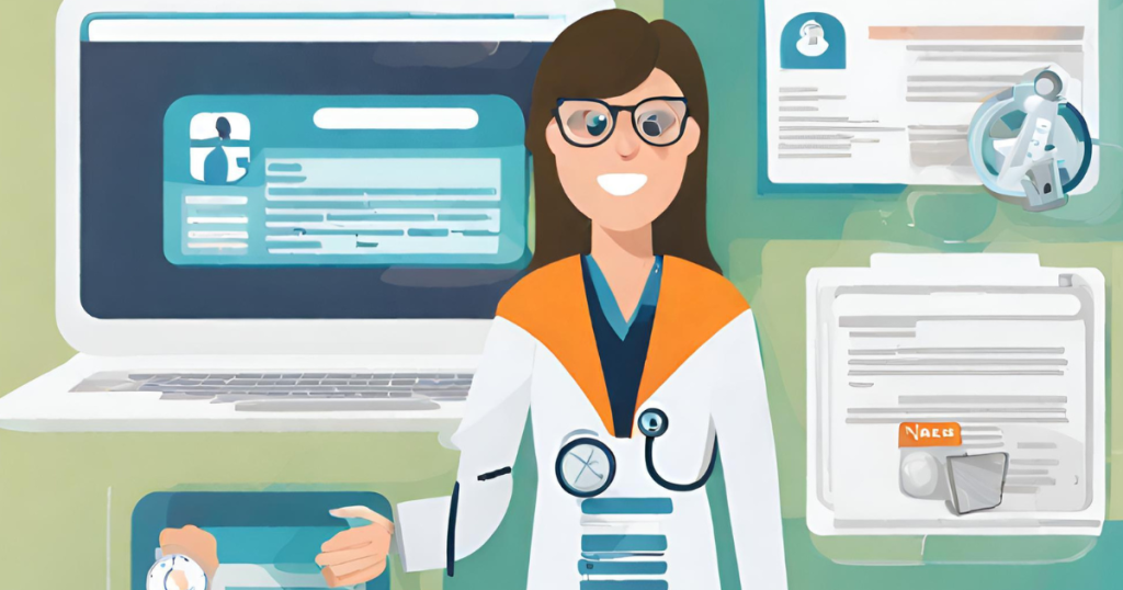 Interactive Medical Billing Quiz Interactive quiz image with questions related to medical billing certification