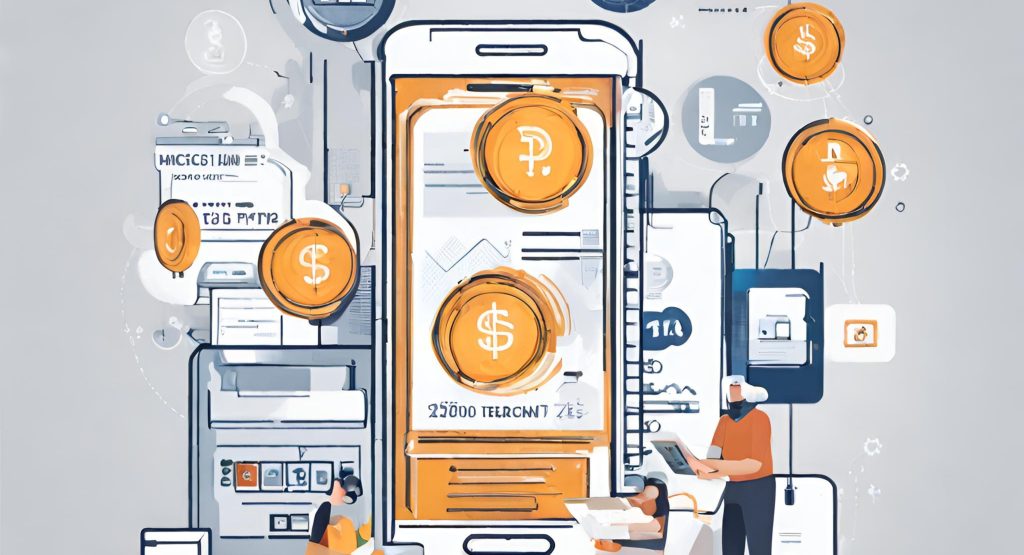 "Visual of innovative technologies, including mobile payments and blockchain, highlighting the tech-driven nature of payment reform."