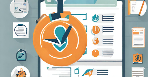 (Checklist visualizing key strategies for ensuring adherence to regulatory compliance, including staying informed, assigning responsibilities, conducting audits, and implementing compliance policies)