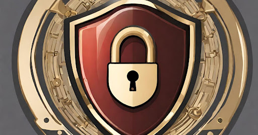 ("Security and Protection") ("A shield symbolizing security and protection against medical billing fraud.")