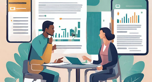 ("Guidance in the HDHP Era: Patient-Financial Advisor Strategies.") ("Patient-Financial Advisor Interaction: Discussing strategies for navigating patient payments in the HDHP era.")
