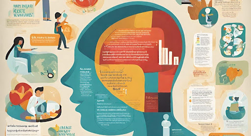 ("Vibrant Health Literacy Campaign Posters with Key Messages") ("Colorful campaign posters promoting health literacy with key messages and information on understanding health.")