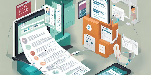 ("Infographic illustrating the key steps in the medical coding process, from patient records to billing.")
