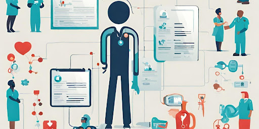 ("Capitation Payment Model Concept Illustration")
("Healthcare provider receiving a fixed payment per patient in a capitation model.")