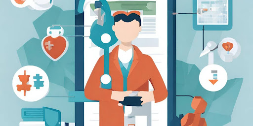 (Cost Savings Illustration: "Capitation Cost Savings: Healthcare Provider Efficiency.") (Cost Savings Illustration: "Healthcare provider experiencing cost savings under capitation model.")