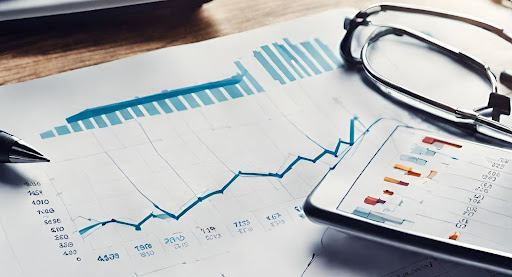 ("Accurate Medical Billing: Driving Financial Growth in Healthcare") ("Graph showing the financial growth achieved through accurate medical billing practices.")