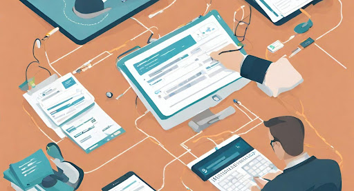 ("Flowchart illustrating the medical billing process for Ambulatory Surgery Centers (ASCs), including patient registration, coding, claims submission, and reimbursement stages.")
