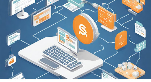 (: "Illustration depicting an optimized billing workflow for ASCs, showing streamlined processes and efficient communication channels.")