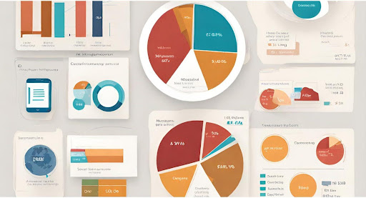 ("Pie chart showing the distribution of hospital revenue sources by insurance payments, patient payments, and government reimbursements.")
