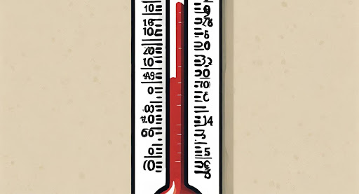 ("High Deductible Amount for Catastrophic Health Insurance Coverage") ("Illustration of a thermometer with the word 'deductible' on it, showing the mercury rising to a high level, indicating a high deductible amount.")
