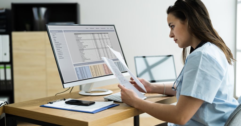 : "Workflow Illustration: Clinical Documentation to Billing" "Illustration depicting the workflow from clinical documentation to billing, highlighting the role of billing in ensuring accurate coding and reimbursement."