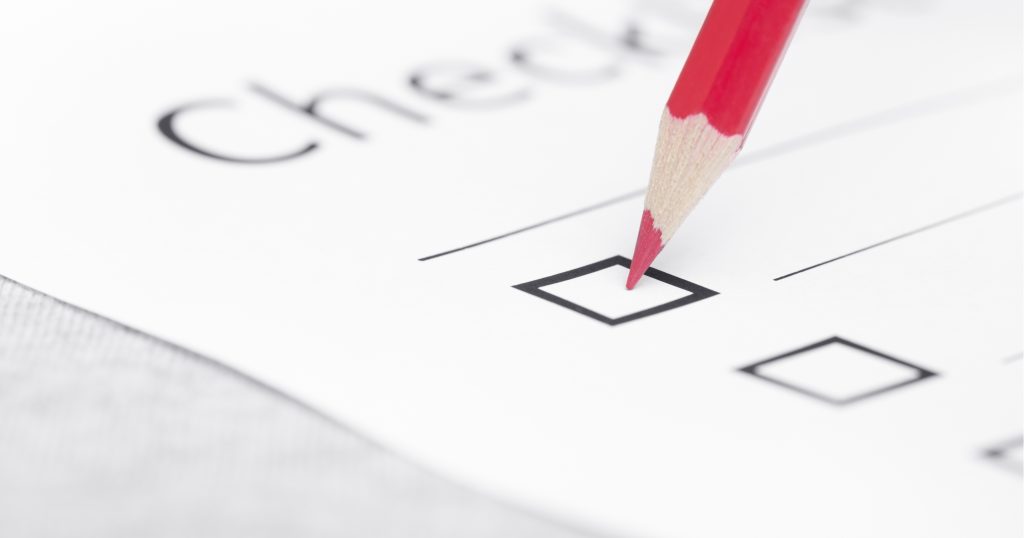 "Ensuring Accuracy: Completed Checklist for Process Verification" "Image of a checklist with checkboxes marked, symbolizing the completion of tasks and ensuring accuracy in processes."