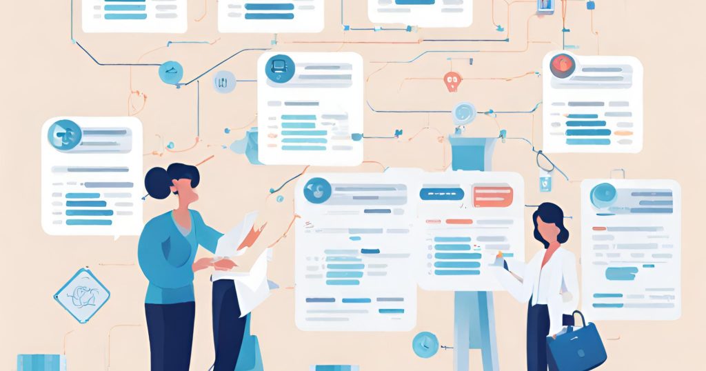  "Visual representation of the billing workflow under value-based payment models, highlighting efficiency and accuracy."