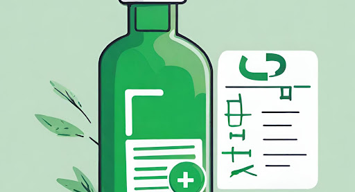 ("Approved Prescription Bottle") ("Prescription bottle with a green check mark indicating approval and coverage for medications.")