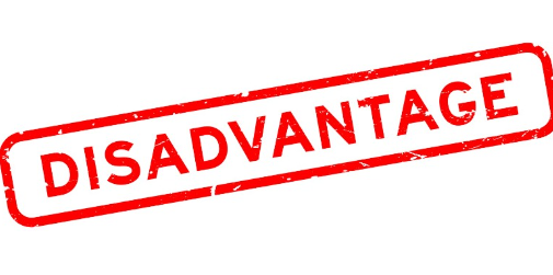 disadvantage 